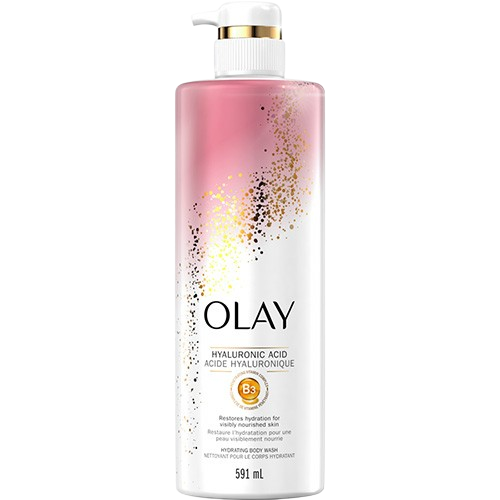 Olay Cleansing & Nourishing Body Wash with Vitamin B3 and Hyaluronic Acid