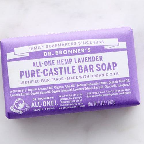 Dr. Bronner's Pure-Castile Bar Soap Lavender