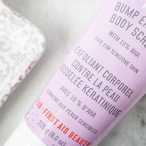 First Aid Beauty KP Bump Eraser Body Scrub with 10% AHA