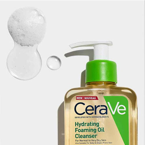 Cerave Hydrating Foaming Oil Cleanser