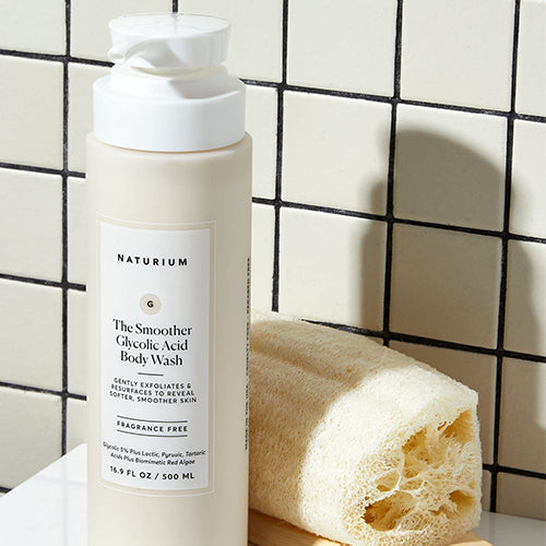 Naturium The Smoother Glycolic Acid Exfoliating Body Wash