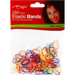 Magic Collection 250 Elastic Ponytailers