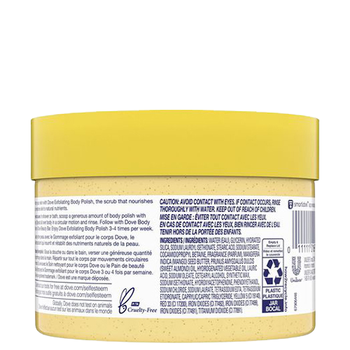 Dove Exfoliating Body Polish Crushed Almond and Mango Butter 298g