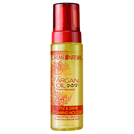 Creme of Nature Argan Oil Style and Shine Foaming Mousse