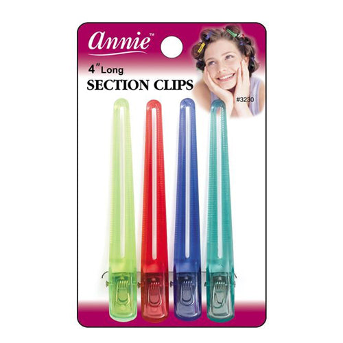 ANNIE 4 pc Section Clip - 4inch