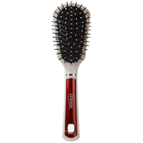 Annie Pearly Fan Cushion Styling Brush Red
