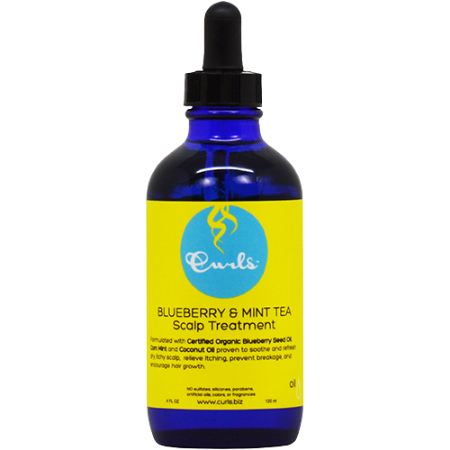 Curls Blueberry & Mint Tea Scalp Treatment Oil