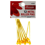 ANNIE 12pcs Metal Roller Pins (3inch)