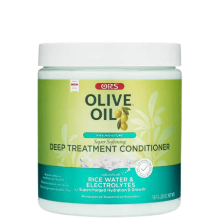 Ors Max Moisture Olive Oil Deep Treatment Conditioner Rice Water & Electrolytes