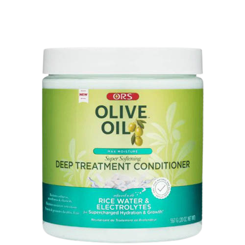 Ors Max Moisture Olive Oil Deep Treatment Conditioner Rice Water & Electrolytes