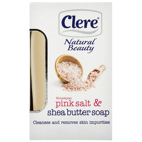 Clere Pink Salt & Shea Butter Soap