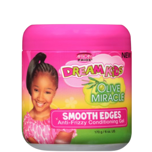 AFRICAN PRIDE Dream Kids Olive Miracle Smooth Edges Anti-frizzy Conditioning Gel