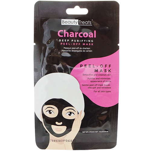 Beauty Treats Charcoal Deep Purifying Peel-Off Mask