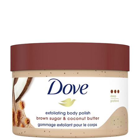 Dove Exfoliating Body Polish Brown Sugar & Coconut Butter 298g