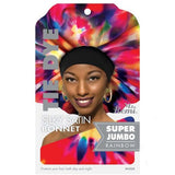 Annie Silky Satin Tie Dye Bonnet (X-Jumbo)