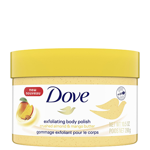 Dove Exfoliating Body Polish Crushed Almond and Mango Butter 298g